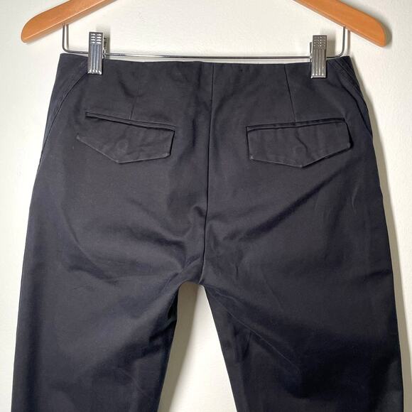JOSEPH Designer Low Rise Navy Blue Straight Leg Trousers Women's Sz 38UK 6US - Picture 3 of 8